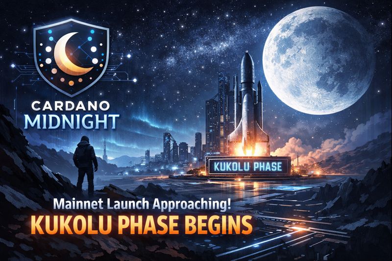 Cardano Midnight Nears Mainnet Launch as Kukolu Phase Begins
