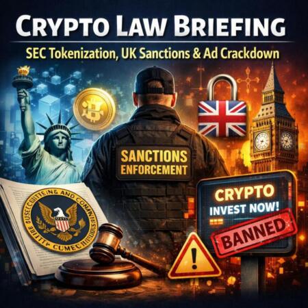 Crypto Law Briefing: SEC Tokenization Guidance, UK Sanctions and Ads Crackdown Crypto Law Briefing: Sec Tokenization Guidance, Uk Sanctions And Ads Crackdown