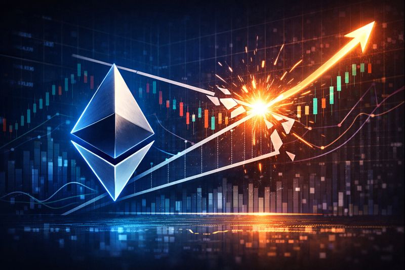 ETH Price Prediction: Wedge Consolidation Signals a High-Stakes Breakout Ahead