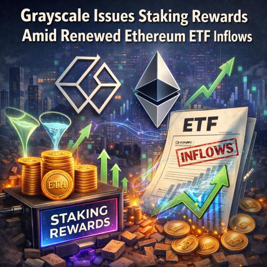 Grayscale Issues Staking Rewards Amid Renewed Ethereum Etf Inflows