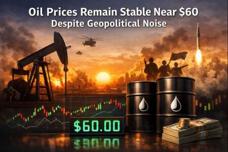Oil Prices Remain Stable Near $60 Despite Geopolitical Noise