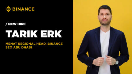 Binance Appoints Tarik Erk as the New Regional Head of Binance MENAT, and Senior Executive Officer, Abu Dhabi Binance Appoints Tarik Erk as the New Regional Head of Binance MENAT, and Senior Executive Officer, Abu Dhabi