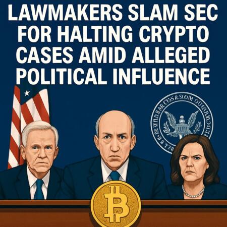 Cb 393358 Lawmakers Slam Sec For Halting Crypto Cases Amid Alleged Political Influence