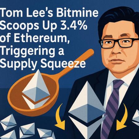 Cb 397306 Tom Lee S Bitmine Scoops Up 3 4 Of Ethereum Triggering A Supply Squeeze