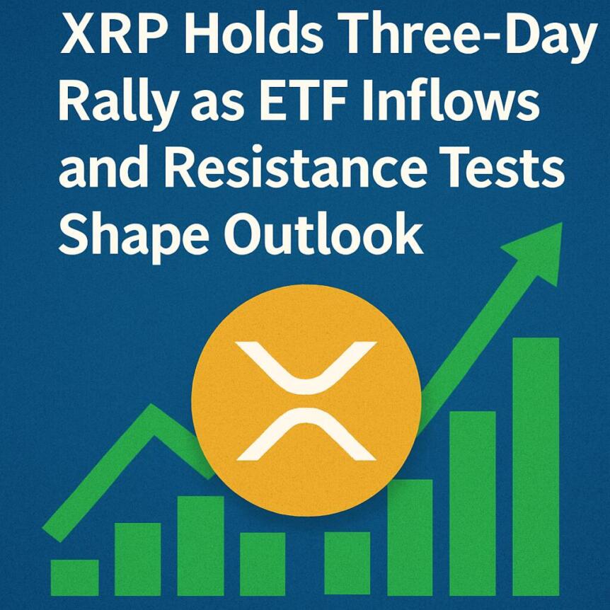 Cb 436867 Xrp Holds Three Day Rally As Etf Inflows And Resistance Tests Shape Outlook