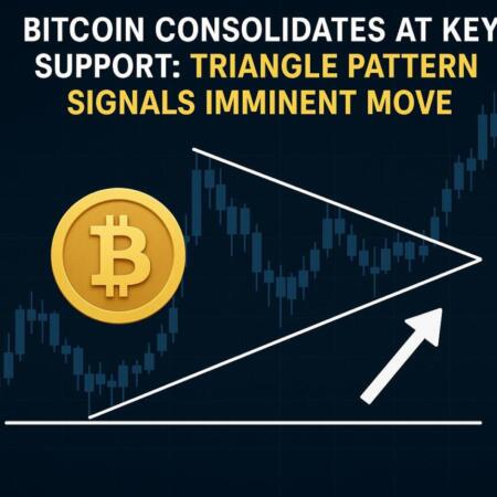 Cb 441197 Bitcoin Consolidates At Key Support Triangle Pattern Signals Imminent Move
