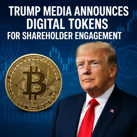 Trump Media Announces Digital Tokens For Shareholder Engagement