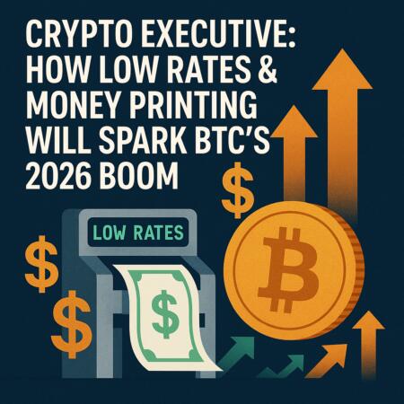 Crypto Executive: How Low Rates & Money Printing Will Spark Btc's 2026 Boom