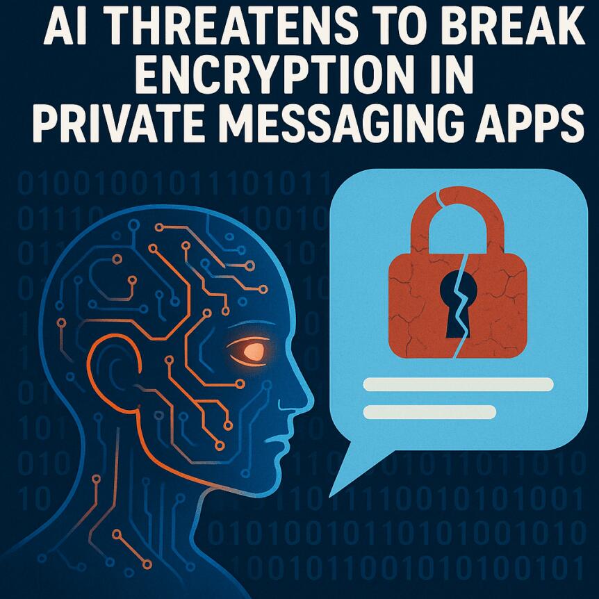 AI Threatens to Break Encryption in Private Messaging Apps