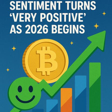 Crypto Market Sentiment Turns ‘Very Positive’ as 2026 Begins Crypto Market Sentiment Turns 'very Positive' As 2026 Begins