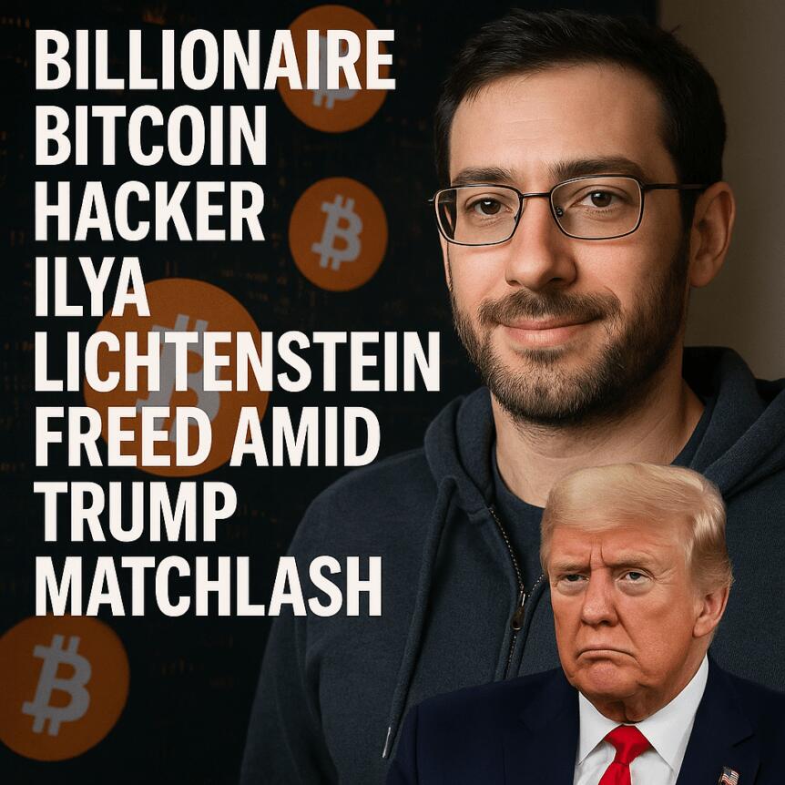 Billionaire Bitcoin Hacker Ilya Lichtenstein Freed Amid Trump Matchlash