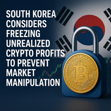 South Korea Considers Freezing Unrealized Crypto Profits To Prevent Market Manipulation