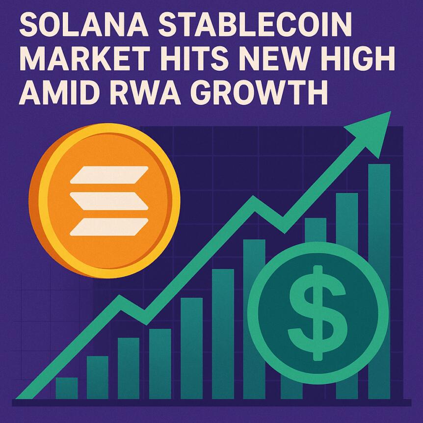 Solana Stablecoin Market Hits New High Amid RWA Growth