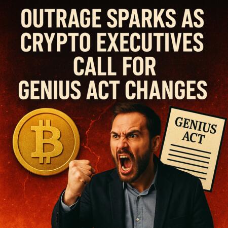 Outrage Sparks As Crypto Executives Call For Genius Act Changes