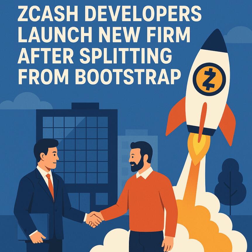 Zcash Developers Launch New Firm After Splitting from Bootstrap