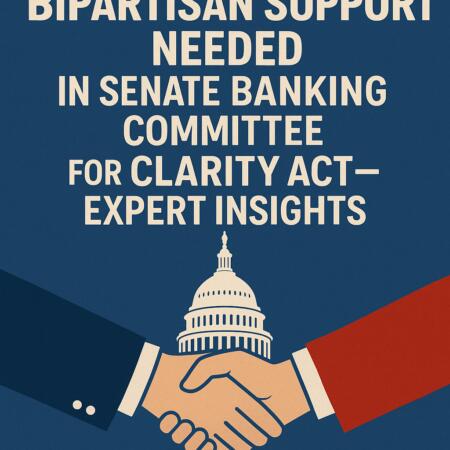 Bipartisan Support Needed In Senate Banking Committee For Clarity Act—expert Insights