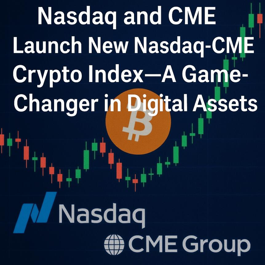 Nasdaq and CME Launch New Nasdaq-CME Crypto Index—A Game-Changer in Digital Assets