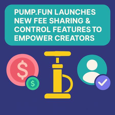 Pump.fun Launches New Fee Sharing & Control Features To Empower Creators