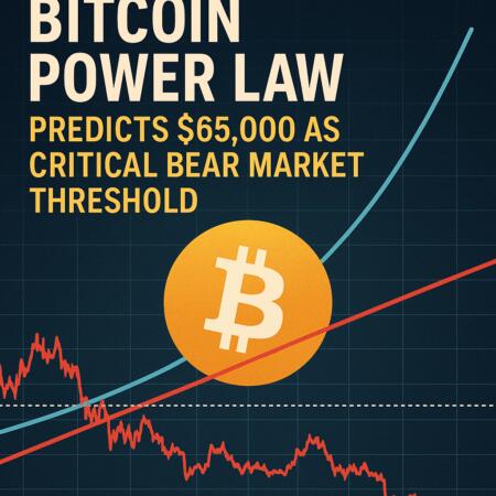 Bitcoin Power Law Predicts $65,000 As Critical Bear Market Threshold