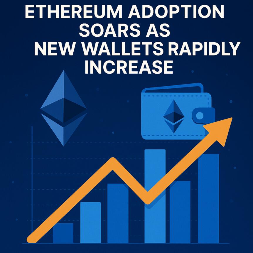 Ethereum Adoption Soars as New Wallets Rapidly Increase