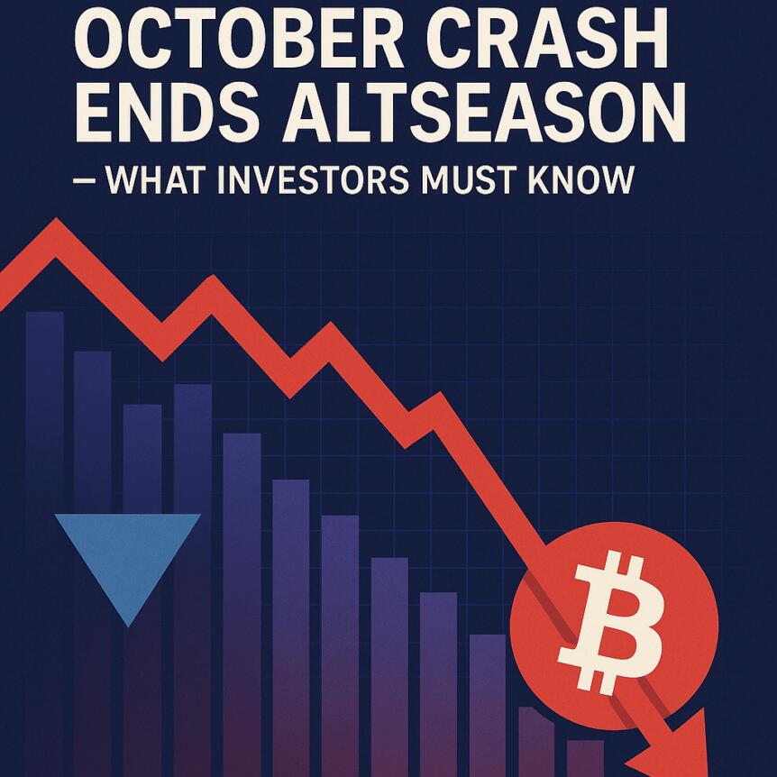 Wintermute Report: October Crash Ends Altseason — What Investors Must Know