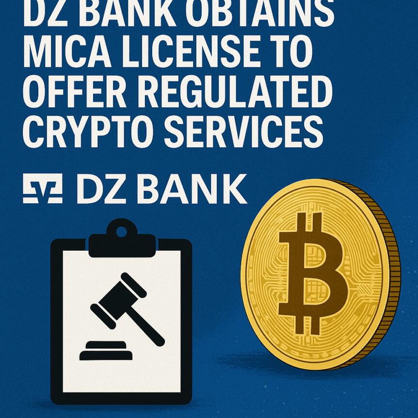 DZ Bank Obtains MiCA License to Offer Regulated Crypto Services