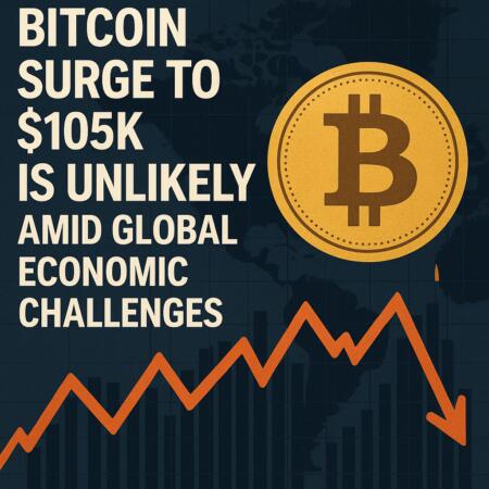 Why A Bitcoin Surge To $105k Is Unlikely Amid Global Economic Challenges