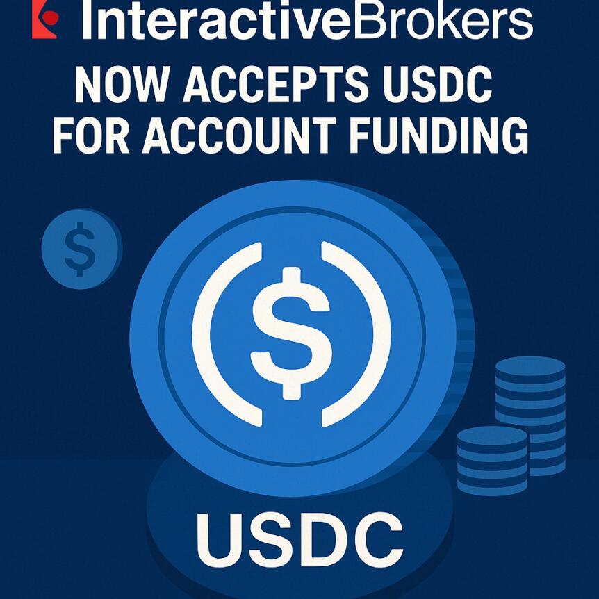 Interactive Brokers Now Accepts USDC for Account Funding
