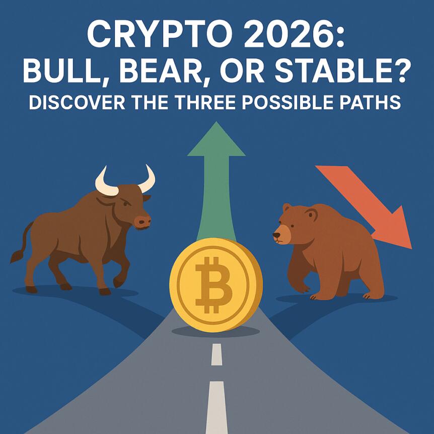 Crypto 2026: Bull, Bear, Or Stable? Discover The Three Possible Paths