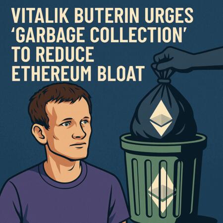 Vitalik Buterin Urges 'garbage Collection' To Reduce Ethereum Bloat