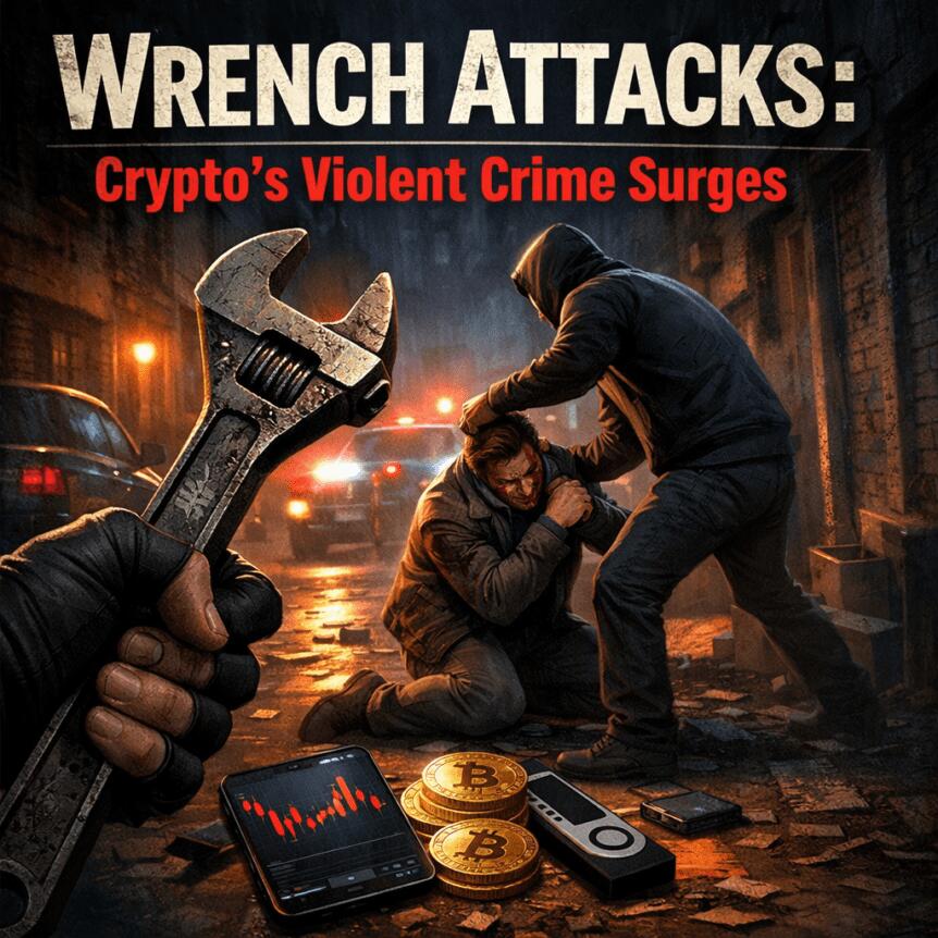 Wrench Attacks: Crypto’s Violent Crime Surges