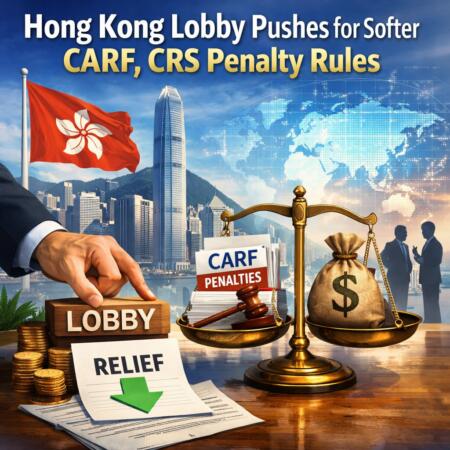 Hong Kong Lobby Pushes For Softer Carf, Crs Penalty Rules
