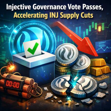 Injective Governance Vote Passes, Accelerating Inj Supply Cuts