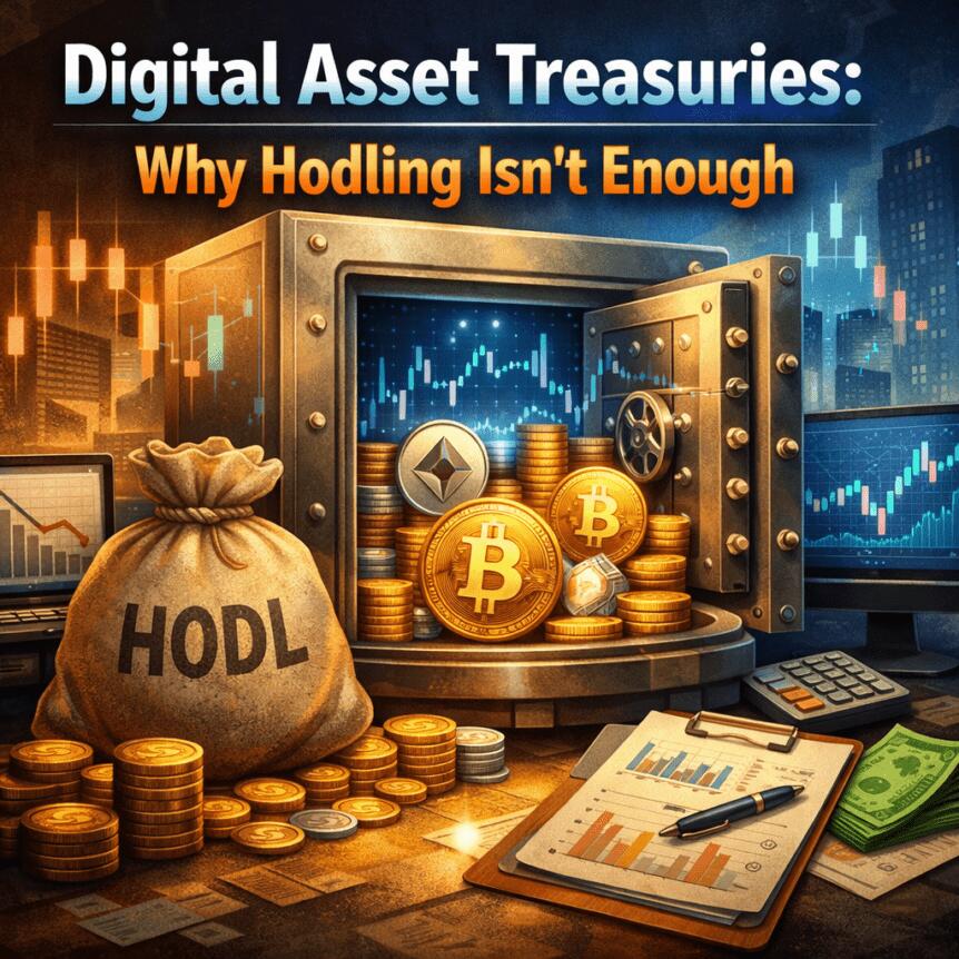 Digital Asset Treasuries: Why Hodling Isn’t Enough