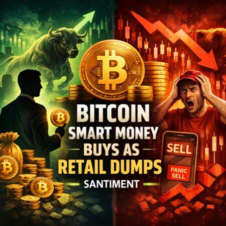 Bitcoin Smart Money Buys As Retail Dumps — Santiment
