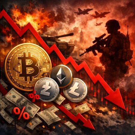 Bitcoin And Altcoins Sell Off As Global Tensions Trigger Risk-Off