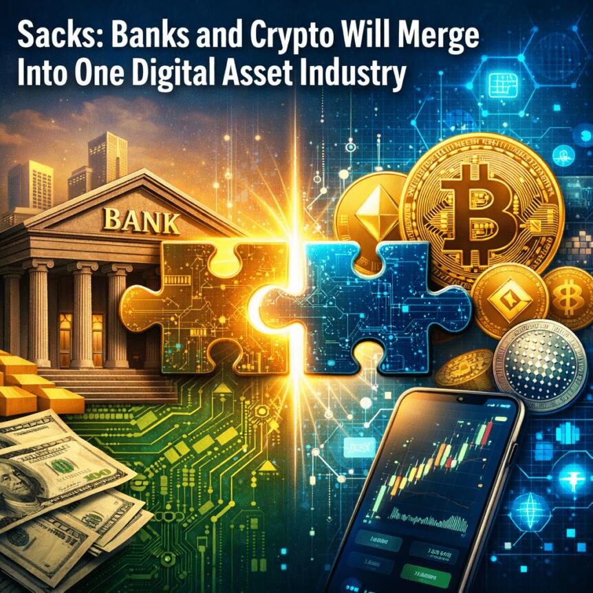 Sacks: Banks and Crypto Will Merge Into One Digital Asset Industry