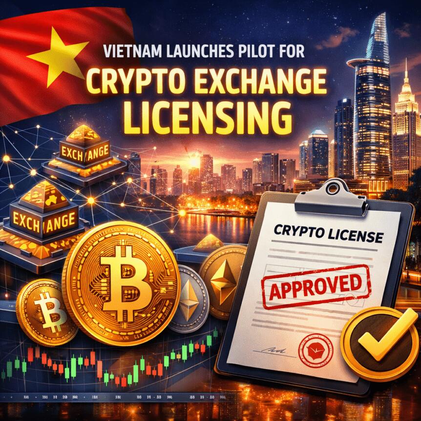 Vietnam Launches Pilot For Crypto Exchange Licensing