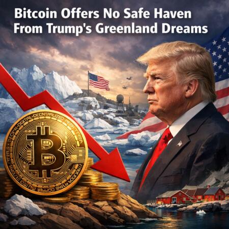 Bitcoin Offers No Safe Haven From Trump's Greenland Dreams