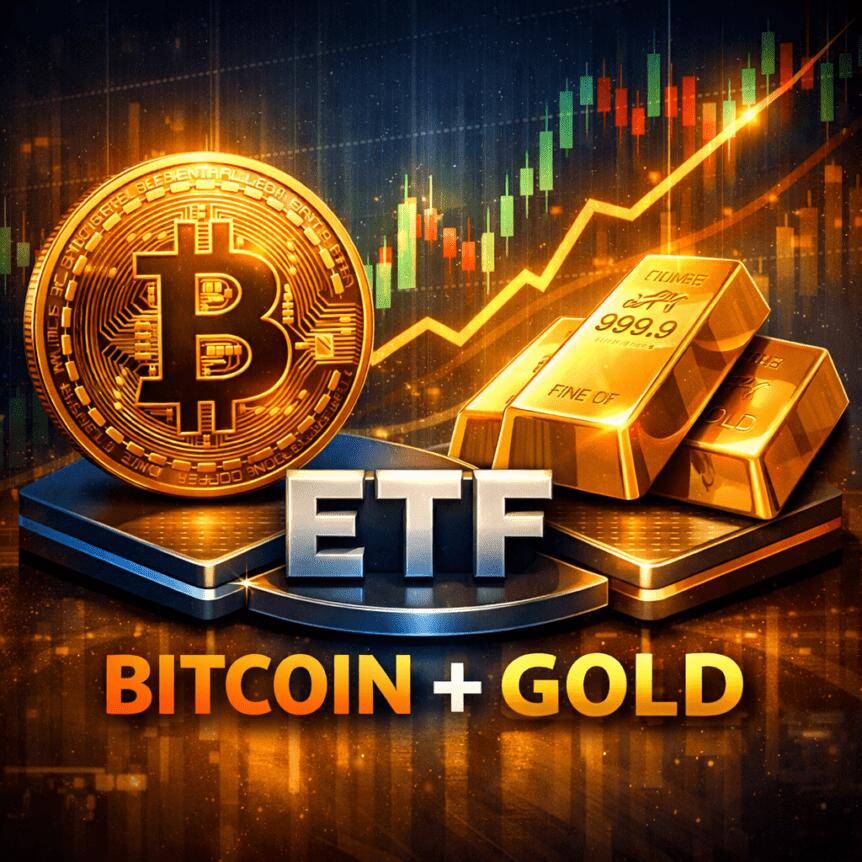 Bitwise Lance un ETF Associant Bitcoin et Or