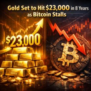 Gold Set To Hit $23,000 In 8 Years As Bitcoin Stalls