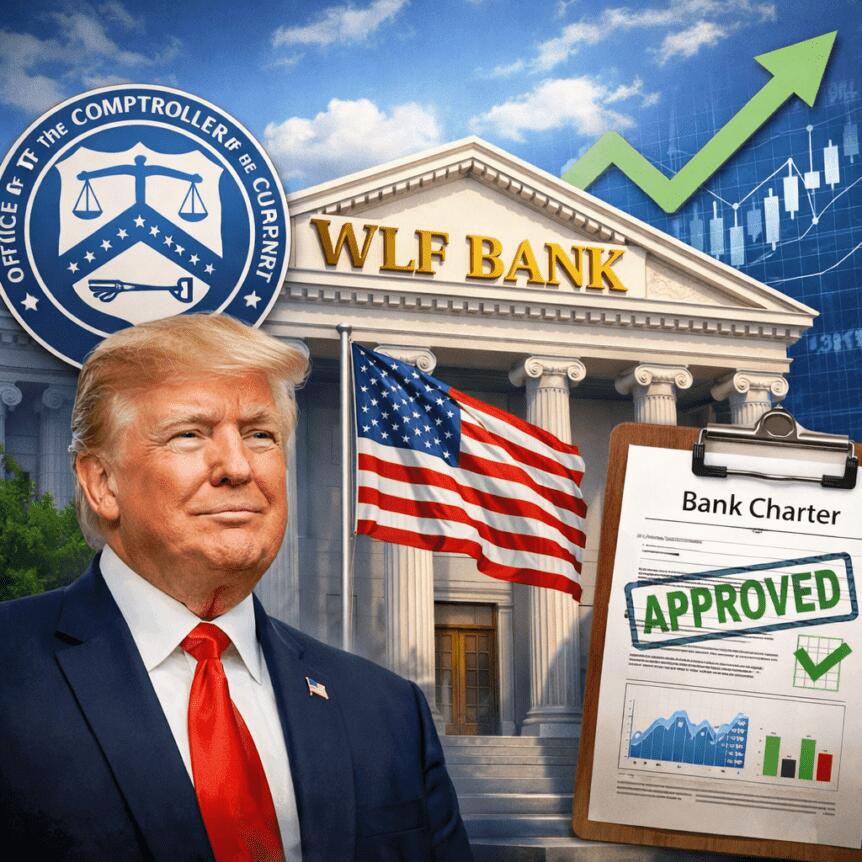 OCC Advances Trump-Backed WLF Bank Charter Application Occ Advances Trump-Backed Wlf Bank Charter Application