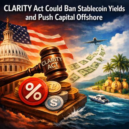 Clarity Act Could Ban Stablecoin Yields And Push Capital Offshore