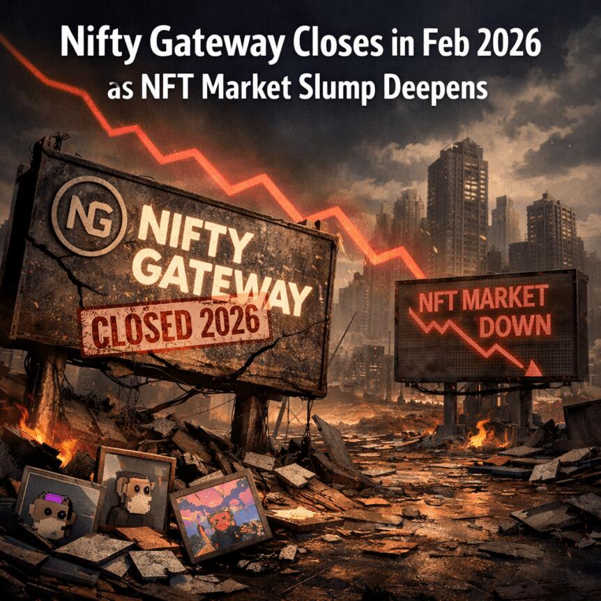Nifty Gateway Closes In Feb 2026 As Nft Market Slump Deepens