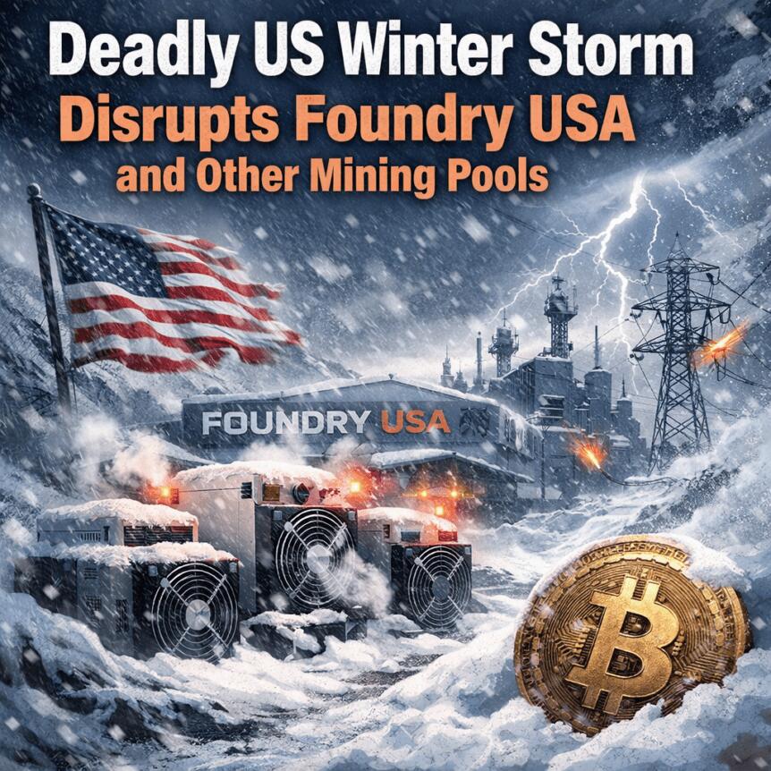 Deadly Us Winter Storm Disrupts Foundry Usa And Other Mining Pools