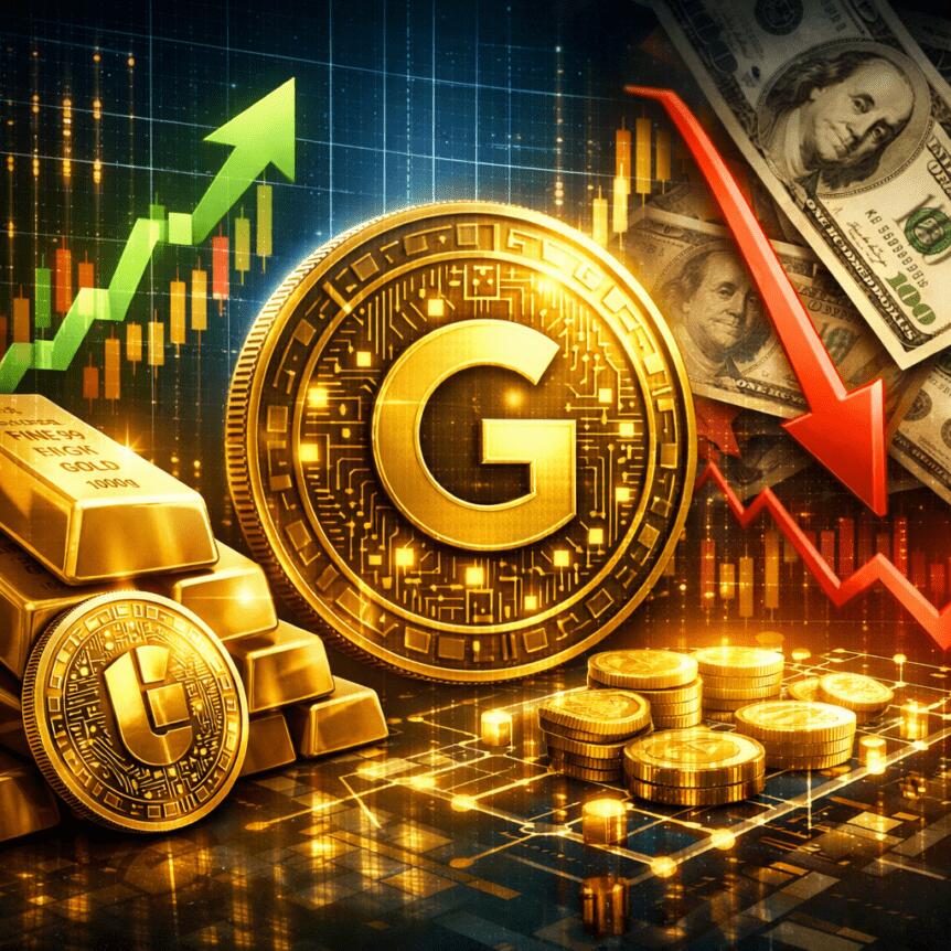 Gold's Digital Rally Signals Dollar Pressure As Tokenized Gold Surges