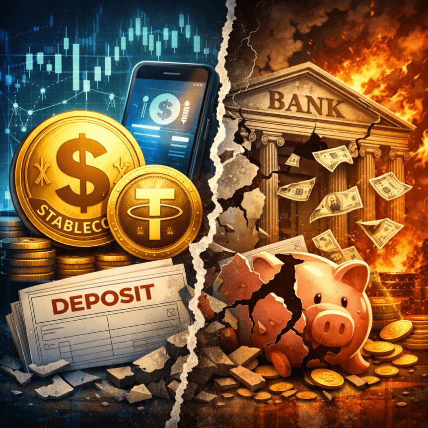 Stablecoins Could Endanger Bank Deposits, Standard Chartered Warns