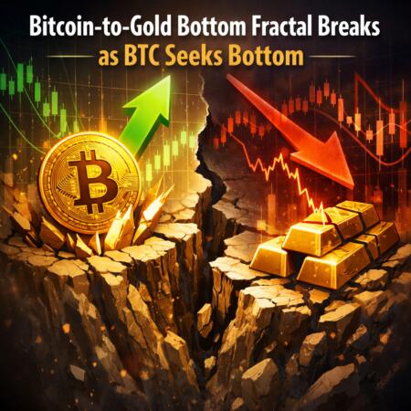 Bitcoin-to-Gold Bottom Fractal Breaks as BTC Seeks Bottom Bitcoin-To-Gold Bottom Fractal Breaks As Btc Seeks Bottom