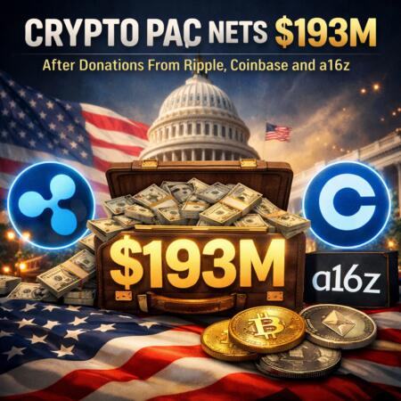 Crypto Pac Nets $193m After Donations From Ripple, Coinbase And A16z