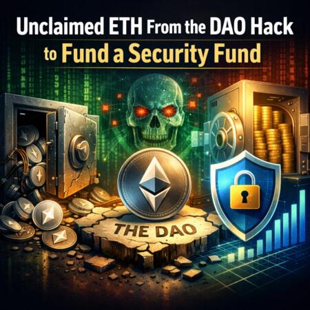 Unclaimed ETH From the DAO Hack to Fund a Security Fund Unclaimed Eth From The Dao Hack To Fund A Security Fund